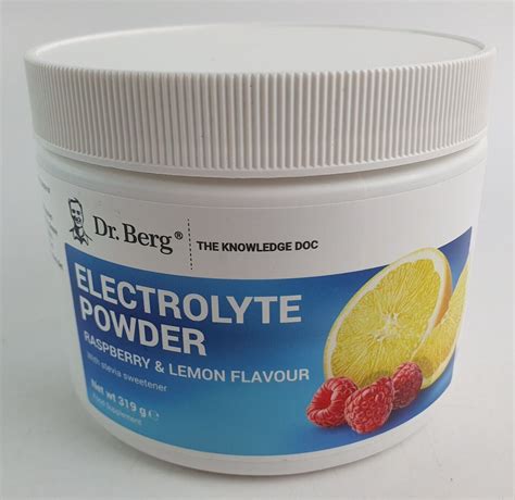 20 Dr Berg Electrolyte Powder Nutrition Facts - Facts.net