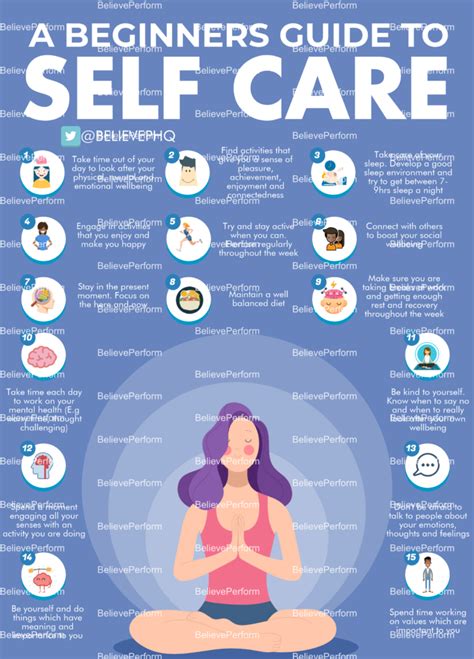 A beginners guide to self care - BelievePerform - The UK's leading Sports Psychology Website