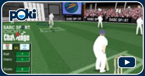 CRICKET CHALLENGE - Play Cricket Challenge for Free at Poki.com!