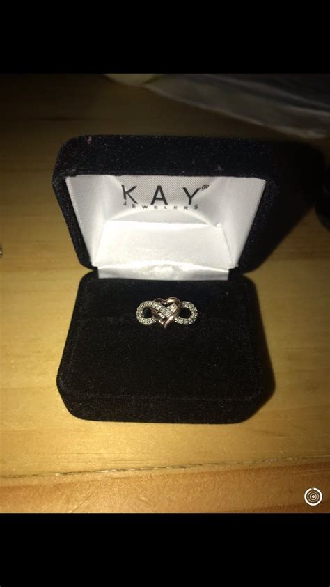 9.5 rose gold infinity love Never worn | Kay jewelers rings, Kay ...