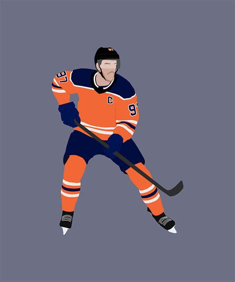 Connor McDavid Digital Art by Kha Dieu Vuong - Fine Art America