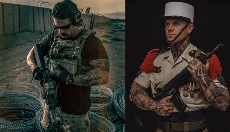 Former Navy SEAL and current French Foreign Legionnaire Taylor Cavanaugh [1885x1087] : r ...