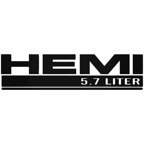 5.7 Hemi Decal