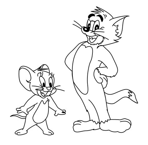 Tom And Jerry Are Laughing Together Coloring Pages | Tom and Jerry | Tom, jerry cartoon, Vintage ...