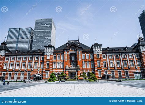 Tokyo Station Station Building Stock Photo - Image of restoration ...