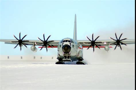 LC-130 SkiBird and crew depart for Operation Deep Freeze in Antarctica ...