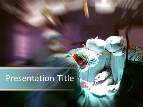 Medical PPT - Surgical Procedure Powerpoint Template