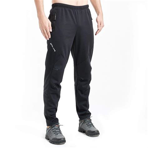 Buy Sp3lops Men's Winter Cycling Pants Fleece Windproof Thermal Biking Pants Lightweight Outdoor ...