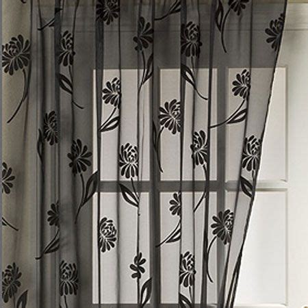 72 inch black sheer curtain panels | Curtain Shop | Voile Curtains – Home Decor Tips | Interior ...