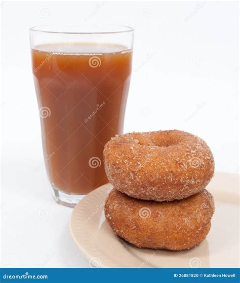 Cider And Donuts Stock Photo - Image: 26881820