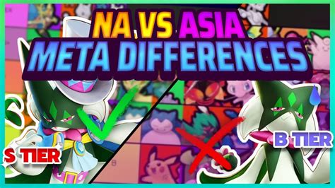 NEW Meowscarada Tier List | NA meta compared to ASIA | LG slash x OG Ice Pokemon Unite - YouTube