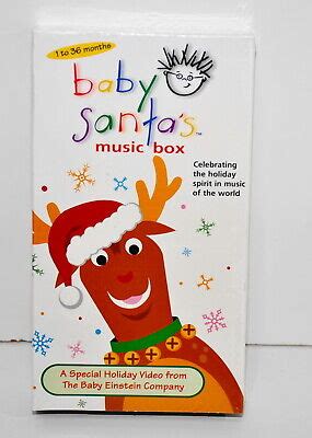 Baby Einstein Baby Santa's Music Box VHS Tape Holiday Video BRAND NEW ...