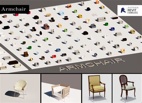 Revit Furniture Families Mega Collection - 3D Model by HamiltonRevit