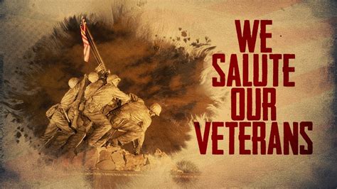 We Salute Our Veterans | VETERANS DAY - YouTube