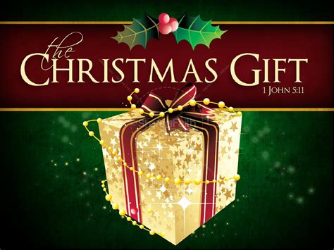 ShareFaith Media » Christmas Gift PowerPoint Template – ShareFaith Media