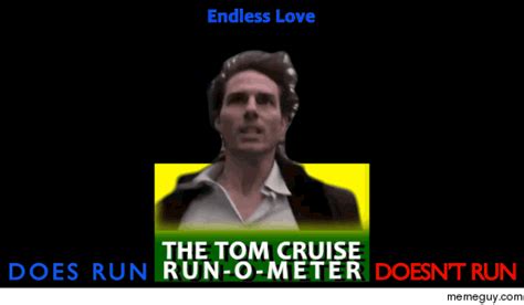 Tom Cruise Run O' Meter | Tom Cruise Running | Know Your Meme