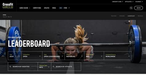 Where to Get the CrossFit® Open 2024 Leaderboard: Your Guide - WODprep