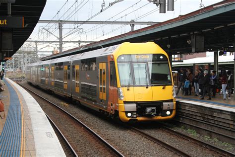 Waratah train A28 arrives into Central Station on the up - Wongm's Rail Gallery