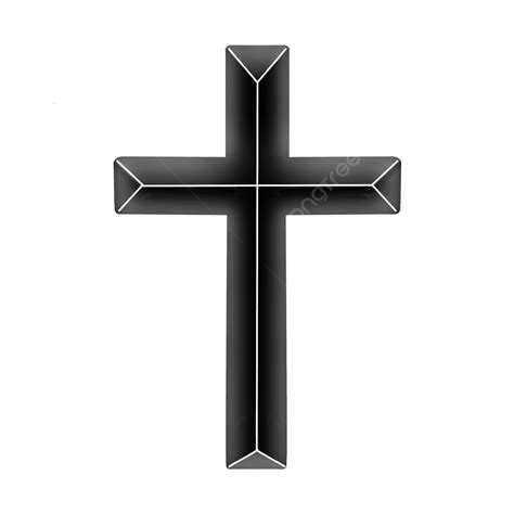 Crucifix Clipart Black And White