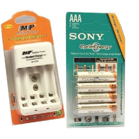 Sony Charger With Aaa Rechargeable Batteries | Konga Online Shopping