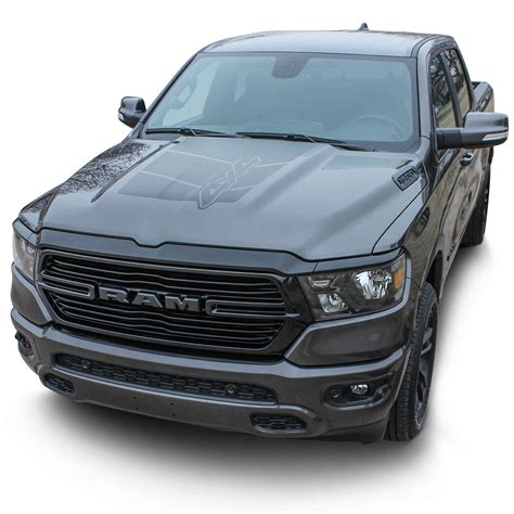 2019 2020 2021 2022 Dodge Ram Rebel and Ram 1500 Hood Decals REB Vinyl ...