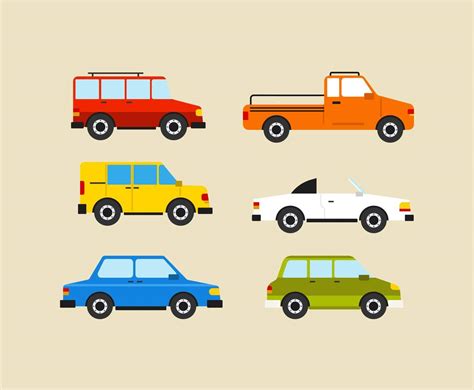 Cars Clipart Vector Vector Art & Graphics | freevector.com