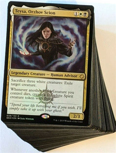 ***Custom Commander Deck*** Teysa, Orzhov Scion - Aristocrats - MTG Magic Cards | eBay