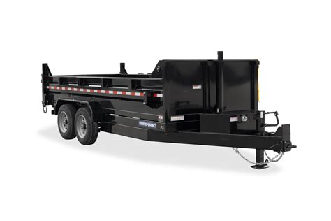 2022 Sure-Trac 82 IN x 16 HD Low Profile Dump Trailer 16K Telescopic | Chattachoochee Trailer ...