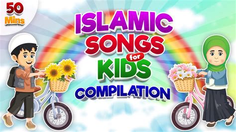 Compilation 50 Mins | Islamic Songs for Kids | Nasheed | Cartoon for ...