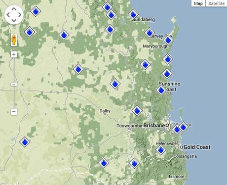 Bluetooth smoke alarms: Fires queensland map