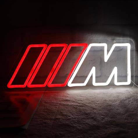 Amazon.com : AHlove IIIM Neon car sign for store wall decor LED signs ...