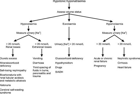 Hyponatremia Stages