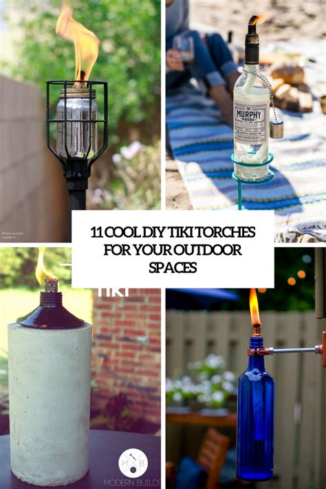 11 Cool DIY Tiki Torches For Your Outdoor Spaces - Shelterness