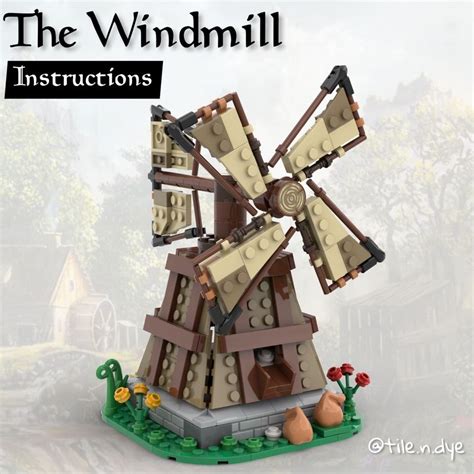 LEGO MOC LEGO Medieval/Castle WindMill moc by marinbrickdesign ...