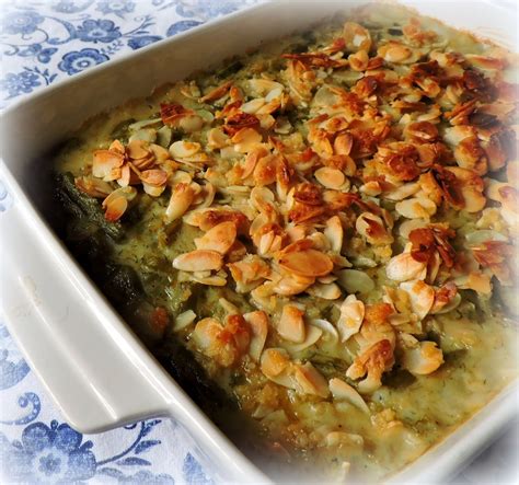 Green Bean & Almond Casserole | The English Kitchen