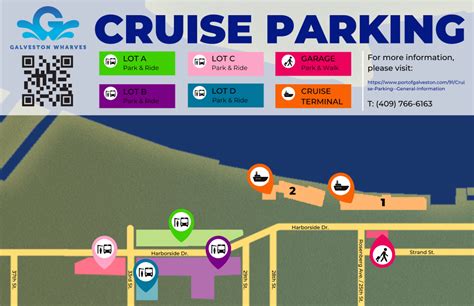 CRUISE PARKING MAP | Galveston cruise, Galveston, Cruise port