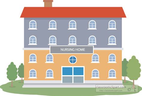 Architecture Clipart - nursing-home-clipart-131 - Classroom Clipart