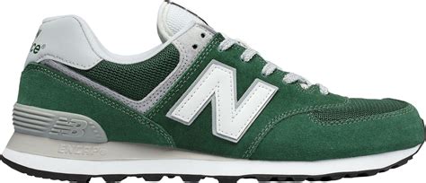 New Balance 574 Shoes in Green/White (Green) for Men - Lyst