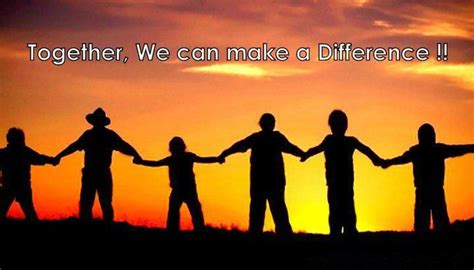 Together We CAN Make a Difference. | Together we can, Poster, Make a difference
