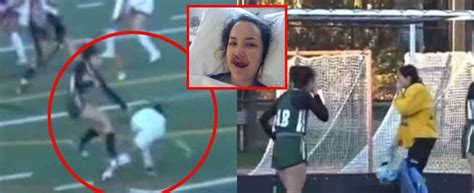 (Video) High school girl’s field hockey player loses teeth after a shot from biological male ...