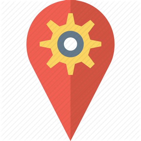 Google Map Pin Icon Png #364410 - Free Icons Library