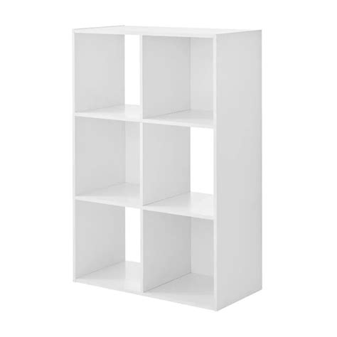 6-Cube Storage Organizer, Black storage cabinet – ErikasHomeWarehouse