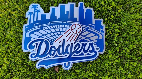 Dodgers Fan Art. Wall Decor Man Cave LA - Etsy