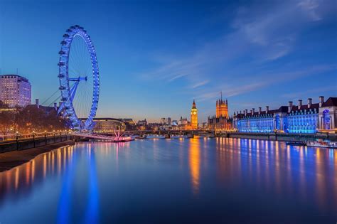Wallpaper London Eye, England, Travel. Tourism, Night, Travel #4430