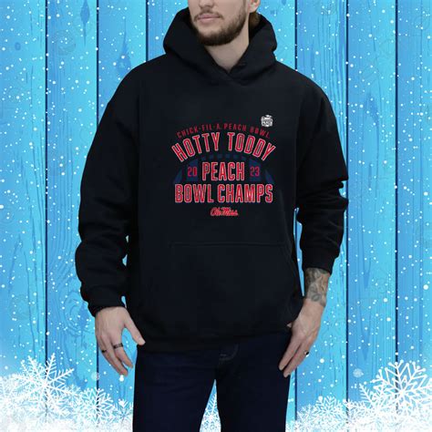 Ole Miss Rebels Hotty Toddy 2023 Peach Bowl Champions Mindset Hoodie ...