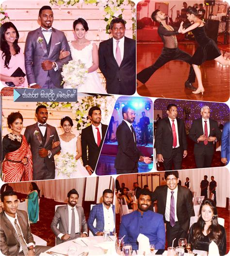 Cricketer Vishwa Fernando Wedding