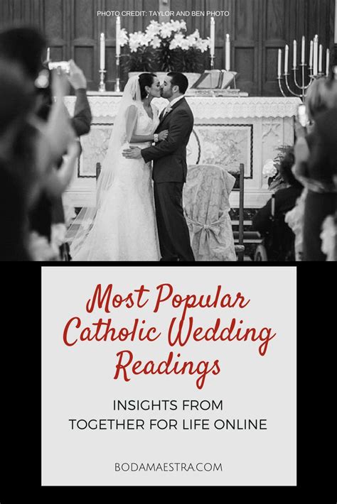 Most Popular Catholic Wedding Readings; catholic brides. Spoken Brides. Catholic Weddings ...