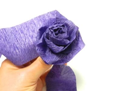 Sewing and Crafting with Sarah: Crepe Paper Roses Tutorial