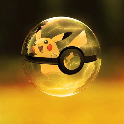 New Pikachu 3D Crystal Ball Pokemon Go Light Glass Ball Engraving Round ...