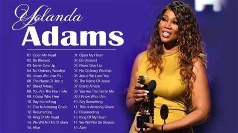 Yolanda Adams | Yolanda Adams Best Songs Hits Playlist - YouTube